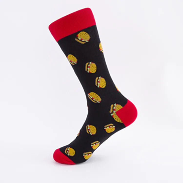 Beer and Fastfood socks