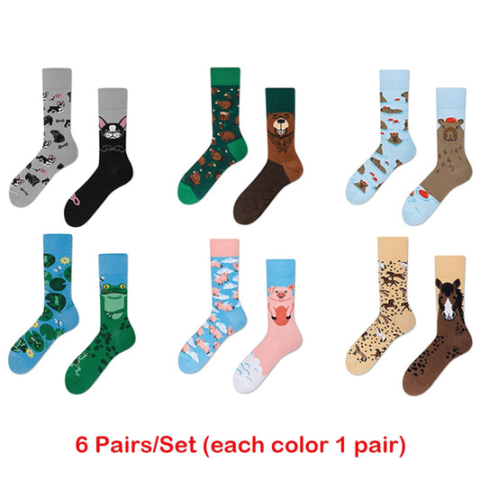 Funny Socks 6 Pairs