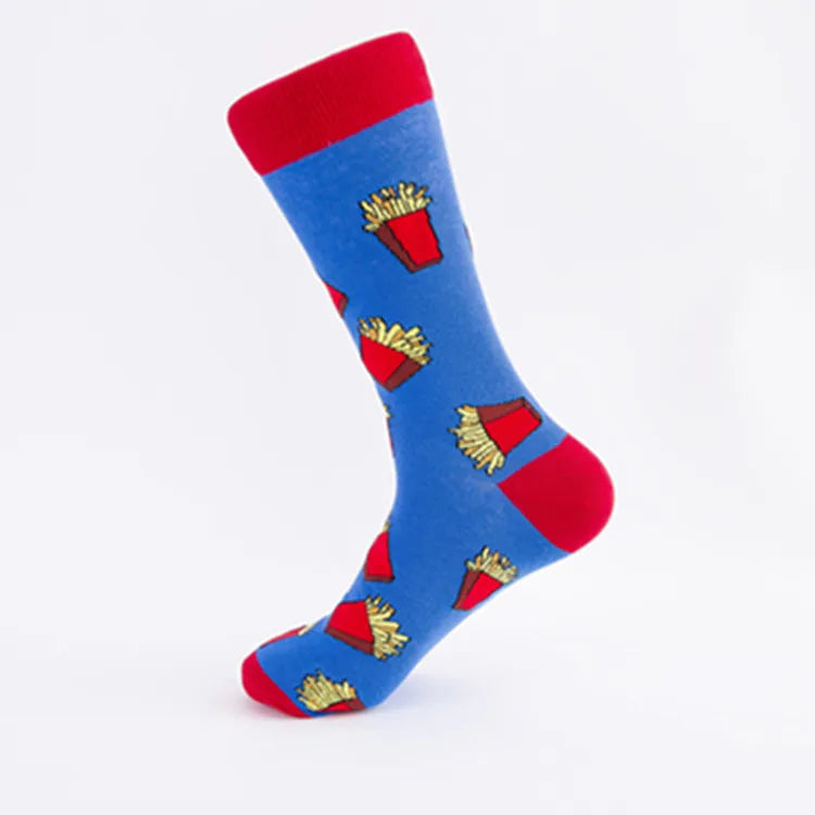 Beer and Fastfood socks